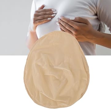 Breast Protective Pocket, Large Soft Breast Protective Pocket Elasticity Dissipate Heat for Post Mastectomy (CT)