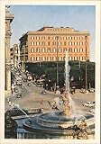 Grand Hotel and Fountain in Rome Rome, Italy Original Vintage Postcard
