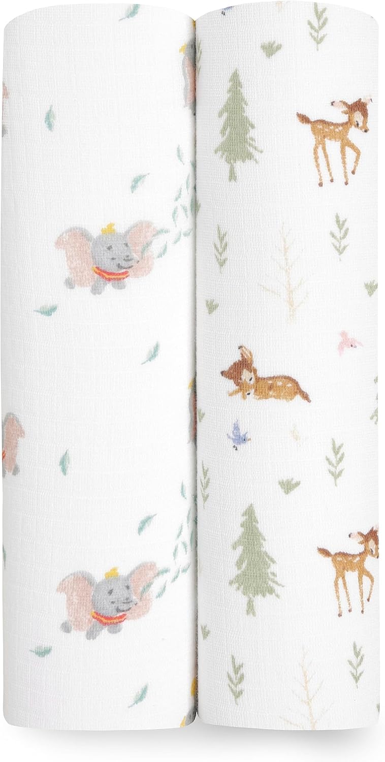 aden anais Essentials Muslin Swaddle Disney