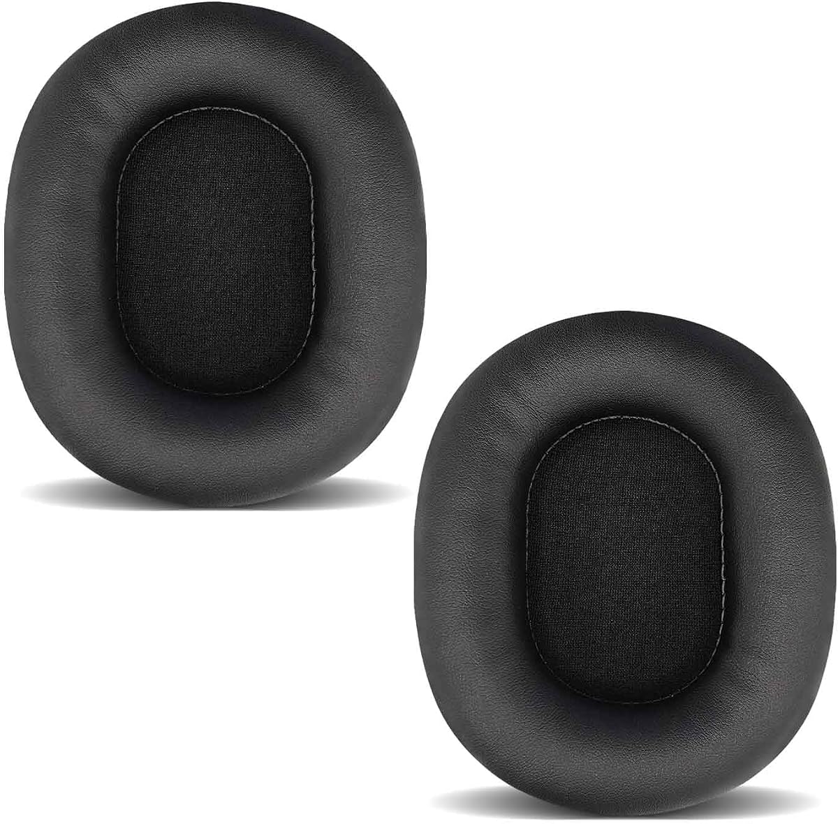 Replacement Ear Pads for Audio-Technica ATH-M50X, Headphone Earpads Cushions Compatible with ATH-M50X, ATH-M50xBT2, ATH-M40X, ATH-M30X, ATH-M20X, ATH-M10 & ATH-MSR7, Ear Covers-Black