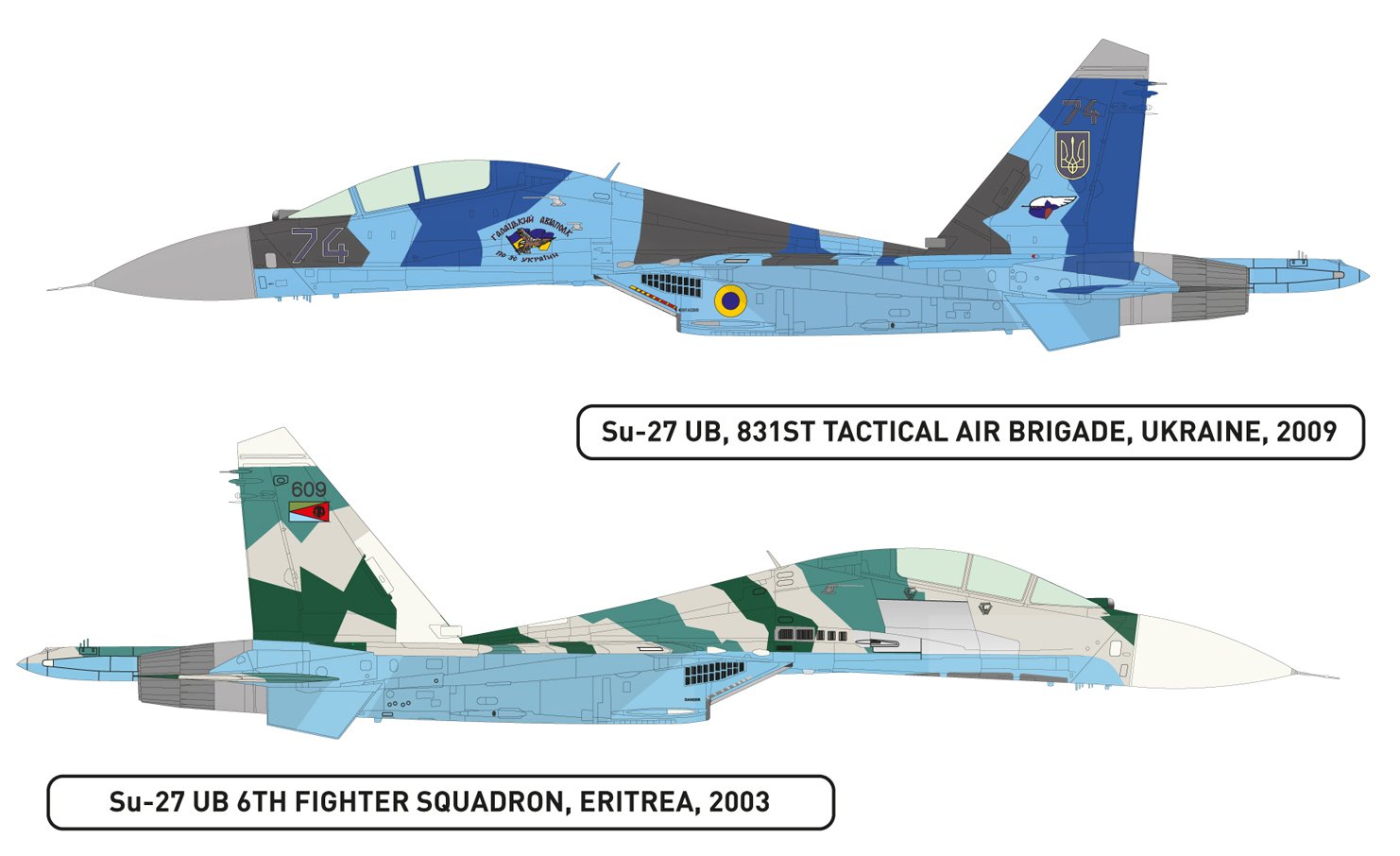 Maquette avion : sukhoi su-27 ub heller pas cher - Maquette Maquette avion : sukhoi su-27 ub heller pas cher - Maquette