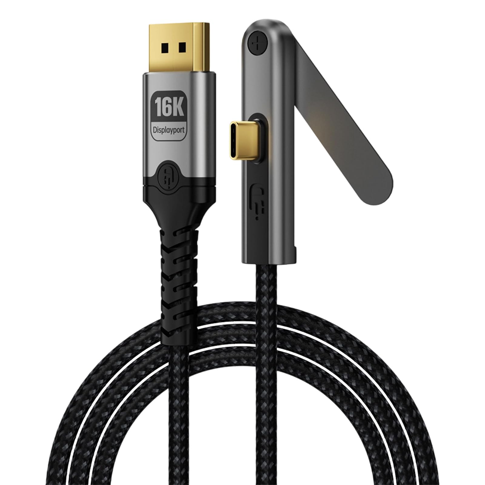 Cable tipo C a DisplayPort de 2m para conectar monitores 16K desde portátiles 7