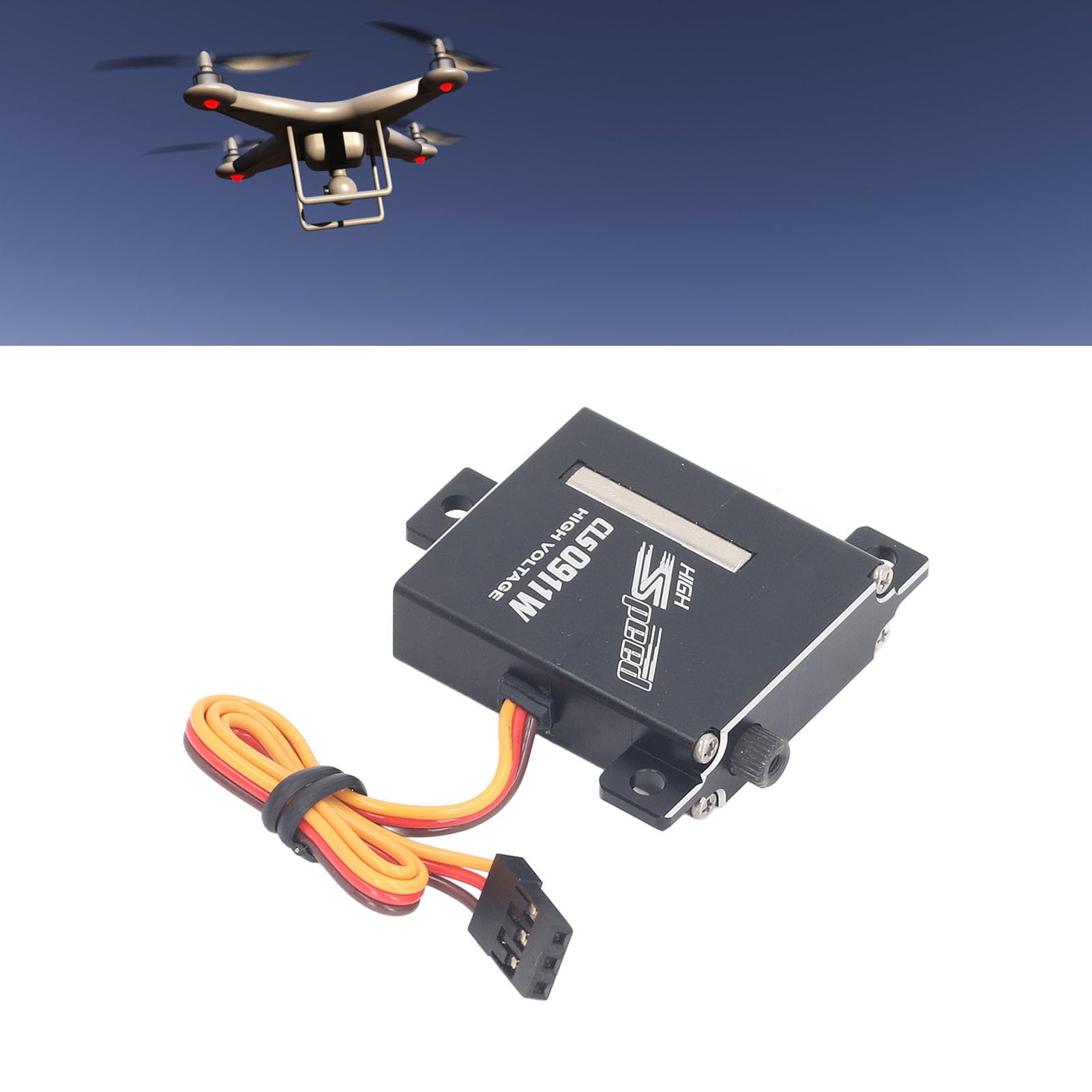Changor Servomotor para Dron RC Servo Digital de Engranaje de Metal de Alto