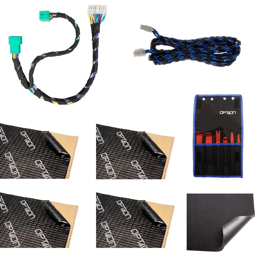 Option System dźwiękowy V2 kompatybilny z FIAT Ducato Series 9 (z radiem 10" od fabryki, rok produkcji od 2024) - 100% Plug & Play ze wzmacniaczem DSP, subwooferem Rock-1 i przednim głośnikiem