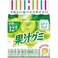 Amazon.co.jp: Meiji Fruit Juice Gummy Smart Pack Grapes 5.6 oz