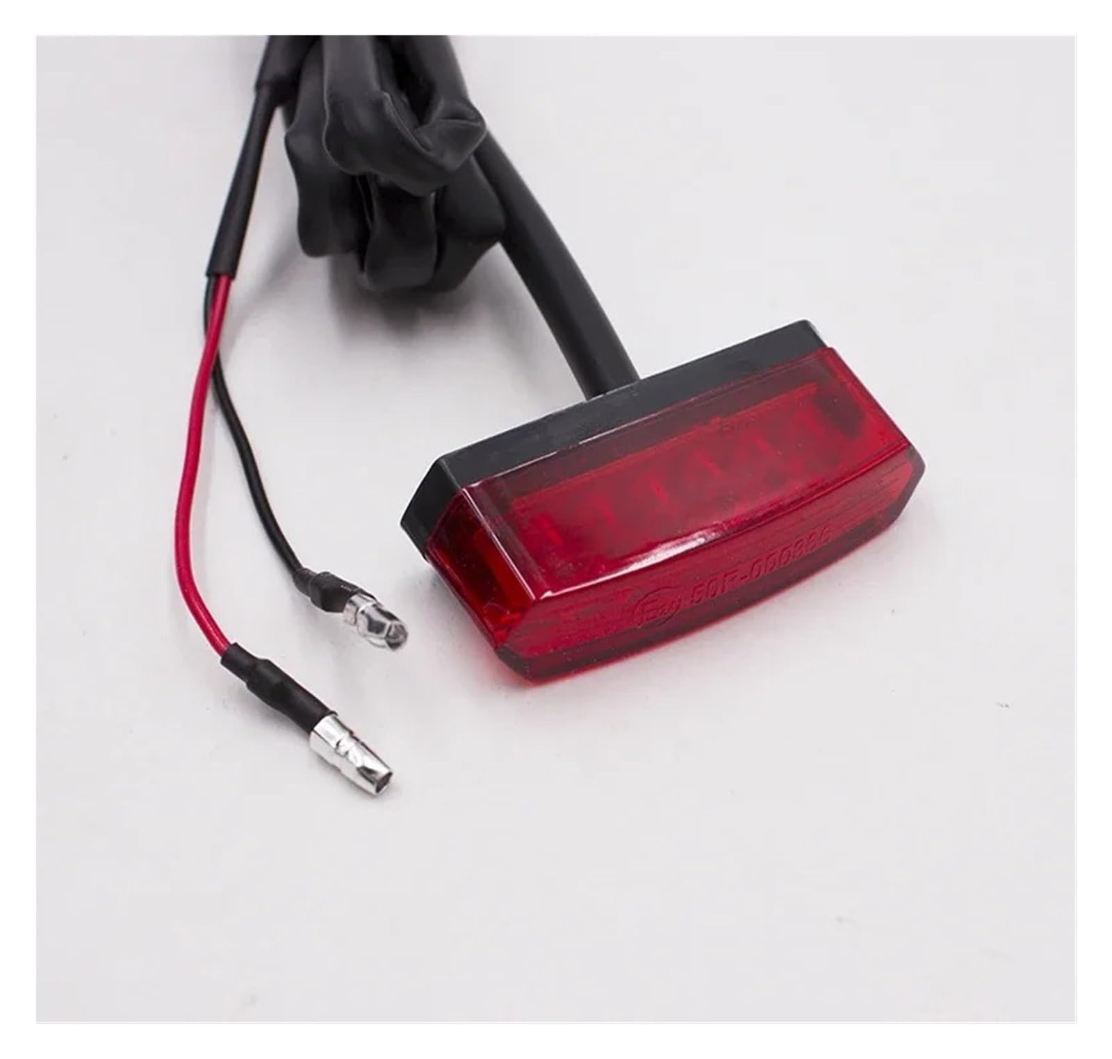 Luz Trasera LED Universal Carcasa de Plástico con Miniintermitente Rojo para Motocicleta 8