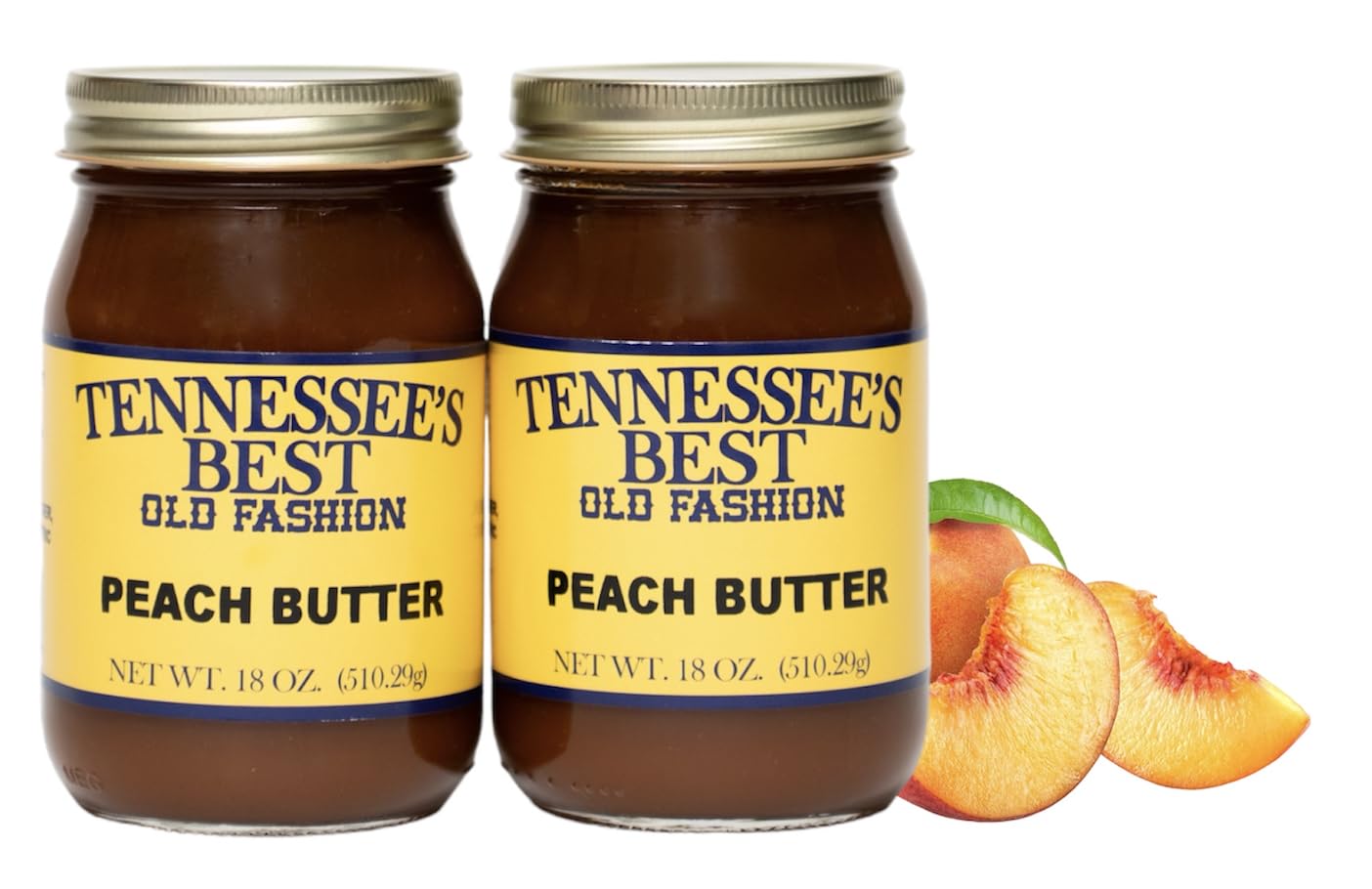 Tennessee’s Best Apple Butter – Slow Cooked, Small Batch, Old-Fashioned Apple Spread, No Preservatives (2 Pack)