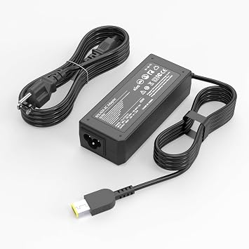 65W Laptop Charger Compatible with Lenovo Thinkpad T460 T470 T470S T431S T440 T440S T440P T450 T460S E531 E570 E560 L470 L460 L440 X270 X250 X240 G40 G50; Yoga 2 11 11s 13 2 Pro 13 Power Supply Cord