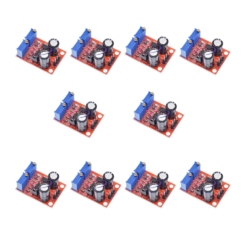 10pcs NE555 pulse frequency duty cycle adjustable module square wave rectangular wave signal generator driven by stepper motor