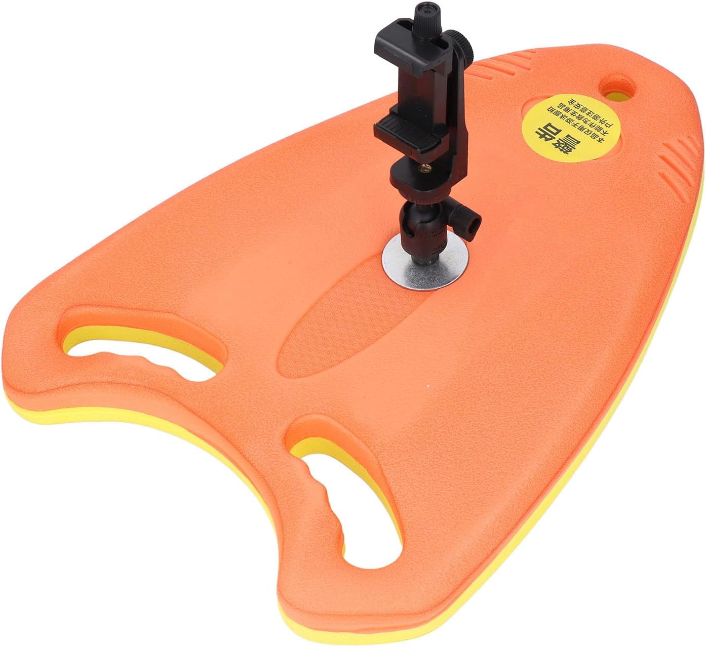 Swim Board, EVA Foam Swim Kickboard with Phone Holder, Adjustable Bracket for Panoramic Cameras,Action Cameras, Mobile Phones, Lightweight and Practical, Buoyancy for Child
