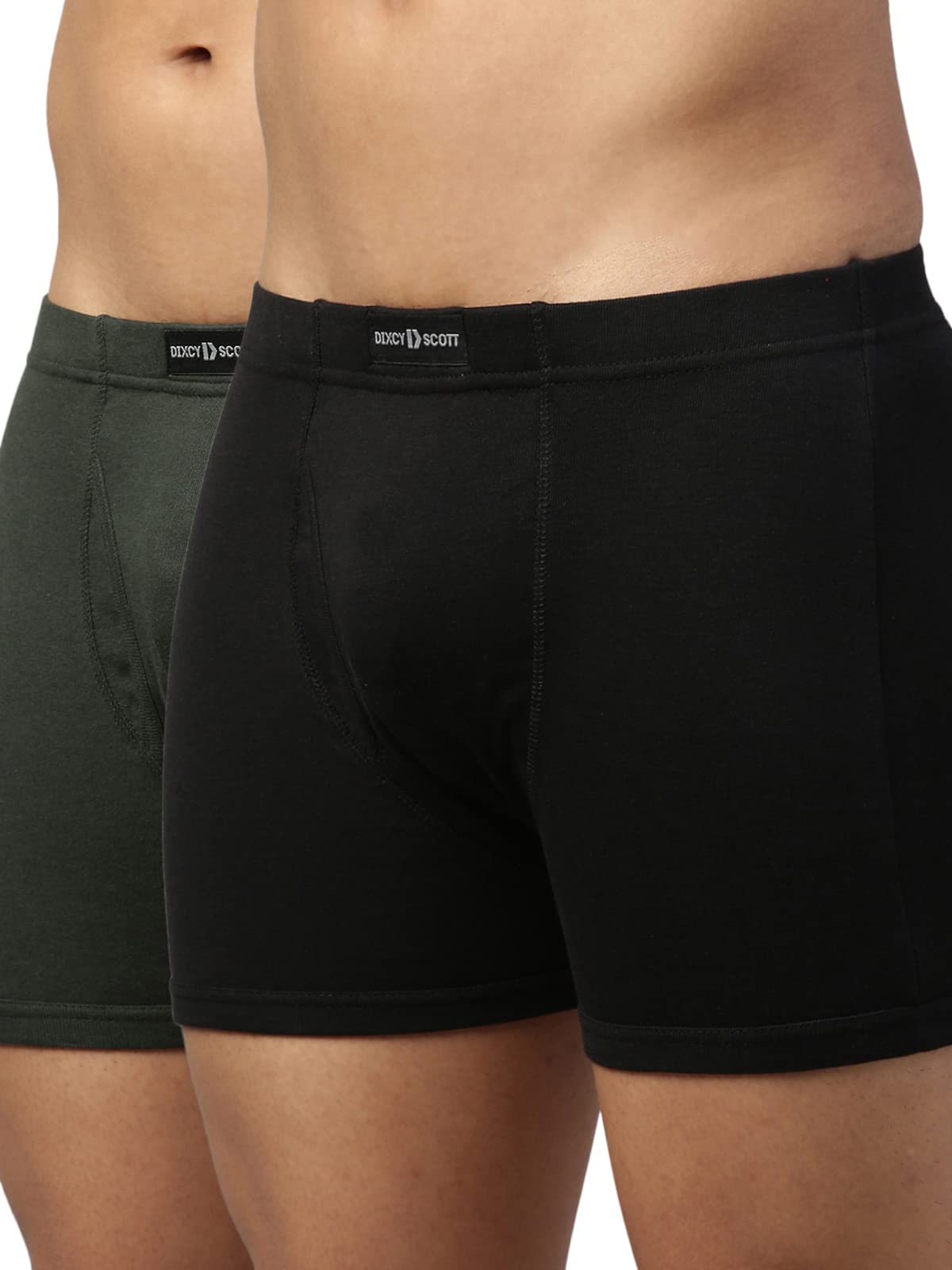 DIXCY SCOTT MAXIMUS Men's Cotton Modern Regular Solid Trunks