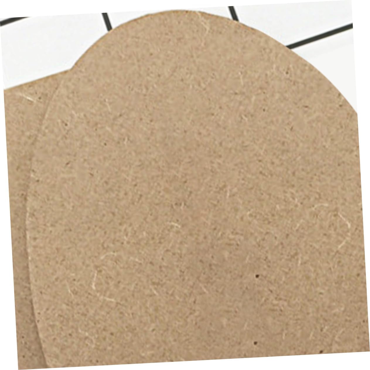 Operitacx 10pcs Natural Wood Clay Making Board Blank Pottery Craft Plate for Art Projects Lightweight Versatile Crafting for Beginners and Experienced Artists