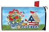 Briarwood Lane I Love America Patriotic Mailbox Cover