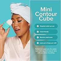 Vista 3 de Contour Cube Mini rodillo de hielo revolucionario para esculpir y deshinchar - Rodillo de hielo facial y masajeador - Molde de hielo para la cara