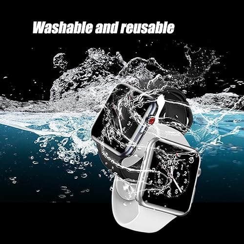 Miniatura 5 de Ailun Protector de pantalla para Apple Watch SE 2022SE 2020, Series 654 1.575 pulgadas, carcasa rígida ultrafina de policarbonato integrado de