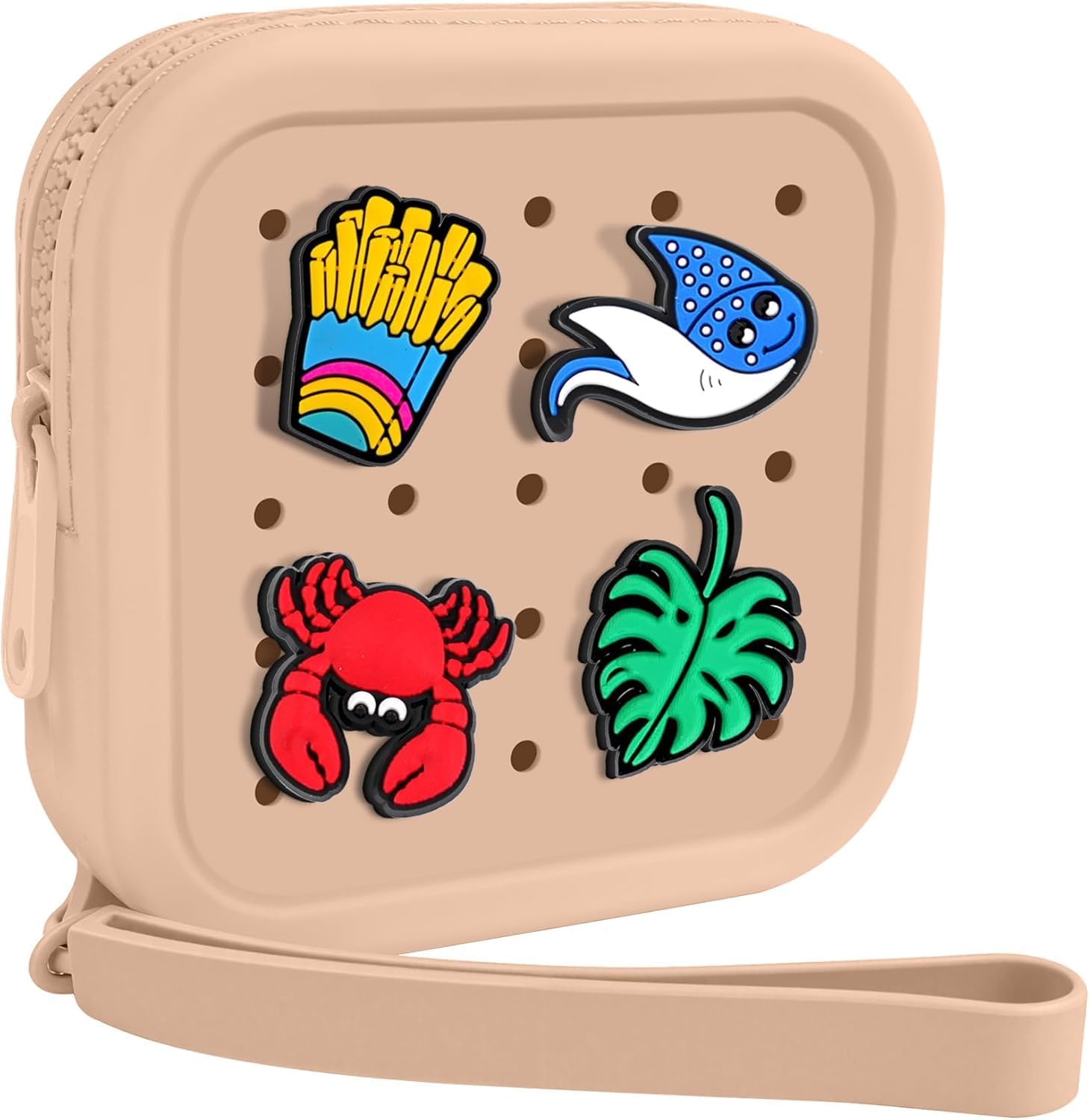 Small Silicone Pouch for Purse,Portable Organizer Bag