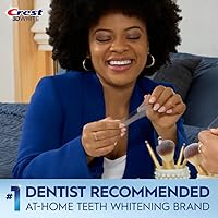 Vista 7 de Kit de tiras Crest 3D Whitestrips, blanco como la luz, blanqueamiento de dientes, 10