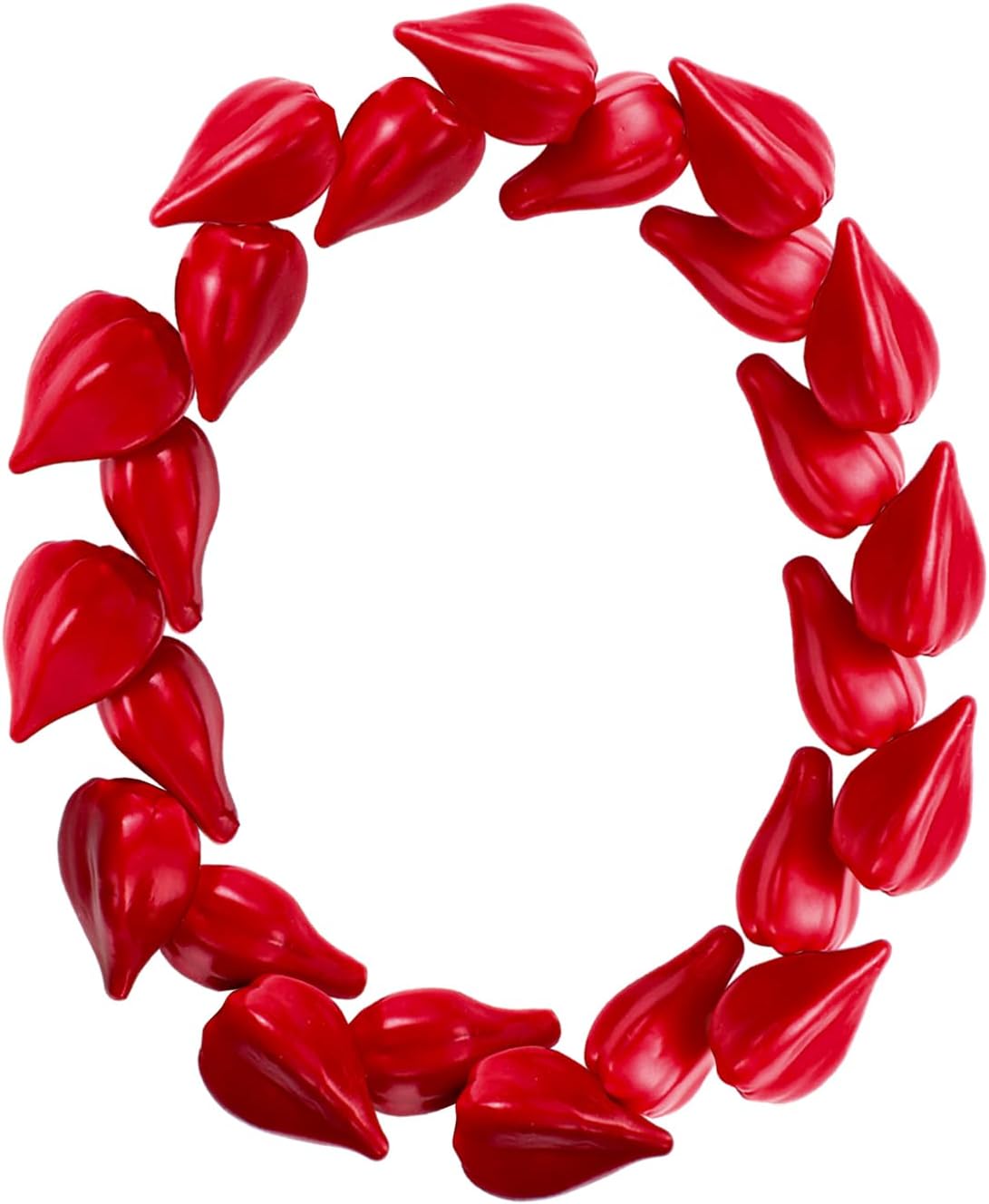 Daifunli Ula Fala Samoan Necklace Artificial Samoan Necklace Ula Fala Chief Lei Polynesia Traditional Wrestling Favor for Women Men