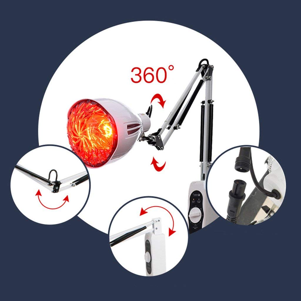 Instrumento Fisioterapia Soporte de sobremesa Lámpara de pie de Calor TDP Onda electromagnética Inicio Asar la lámpara de la lámpara de Fisioterapia