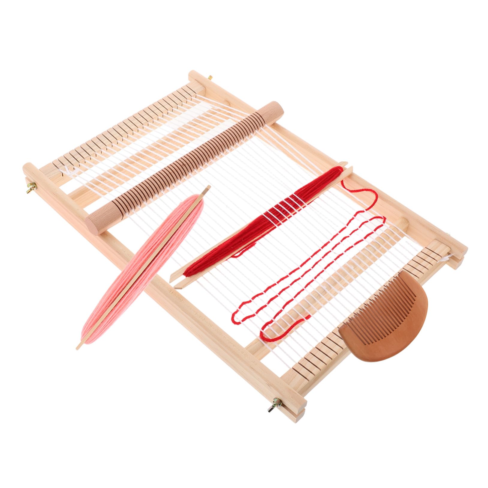 Métier à tisser bois kit créatif cadeau anniversaire fille garçon