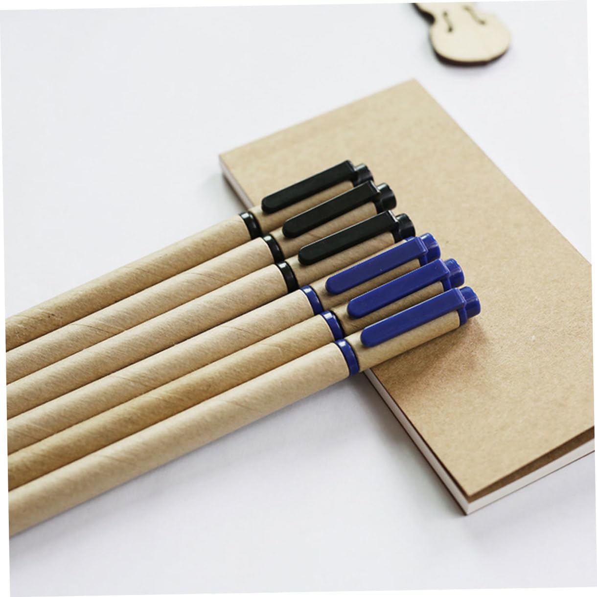 Tofficu 50piezas Bolígrafos De Gel Para Tinta De Secado Rápido Para Escritura y Exámenes Diseño Kraft