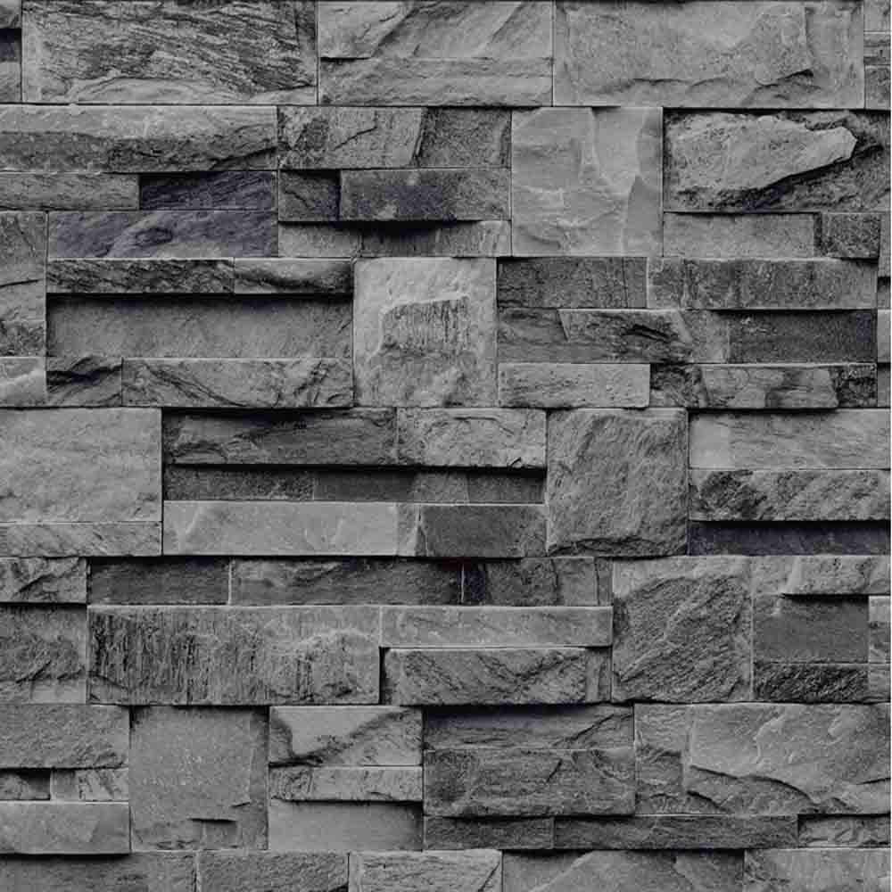 2 x Slate Effect Scrubbable Wallpaper