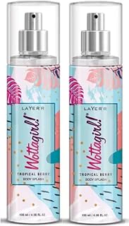 Layer'r Wottagirl Tropical Berry Fruity Deodorant Spray For Women Body Spray - For Women (270 ml, Pack of 2) Price In India