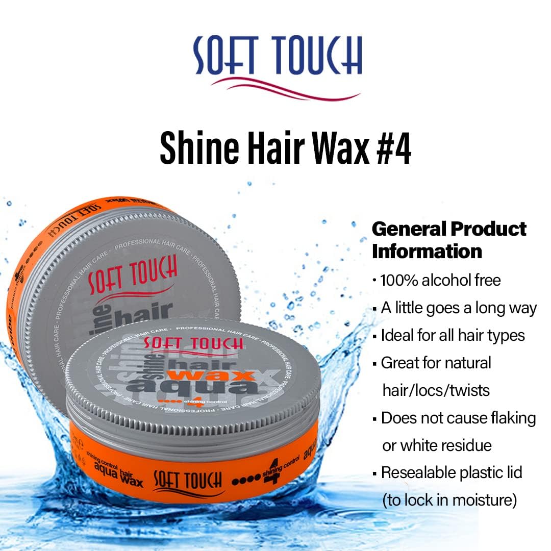 Amazon.com: KARATEK SOFTTOUCH Soft Touch Hair Wax (2 Pack Shine #4