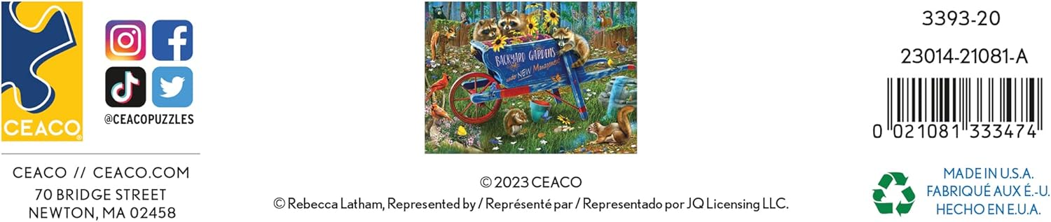 Ceaco - Wild - Backyard Beauty - 1000 Piece Jigsaw Puzzle