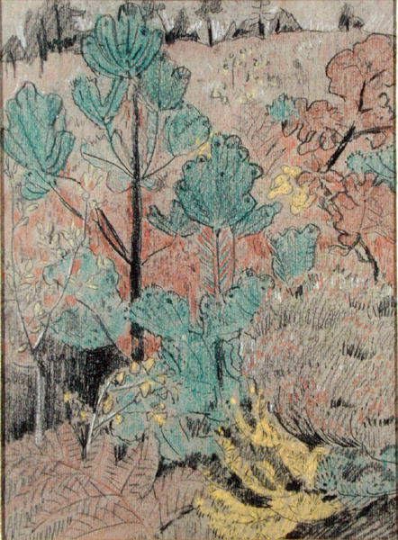 Sous-bois de Paul Sérusier poster mural pour créer un espace zen de nuit