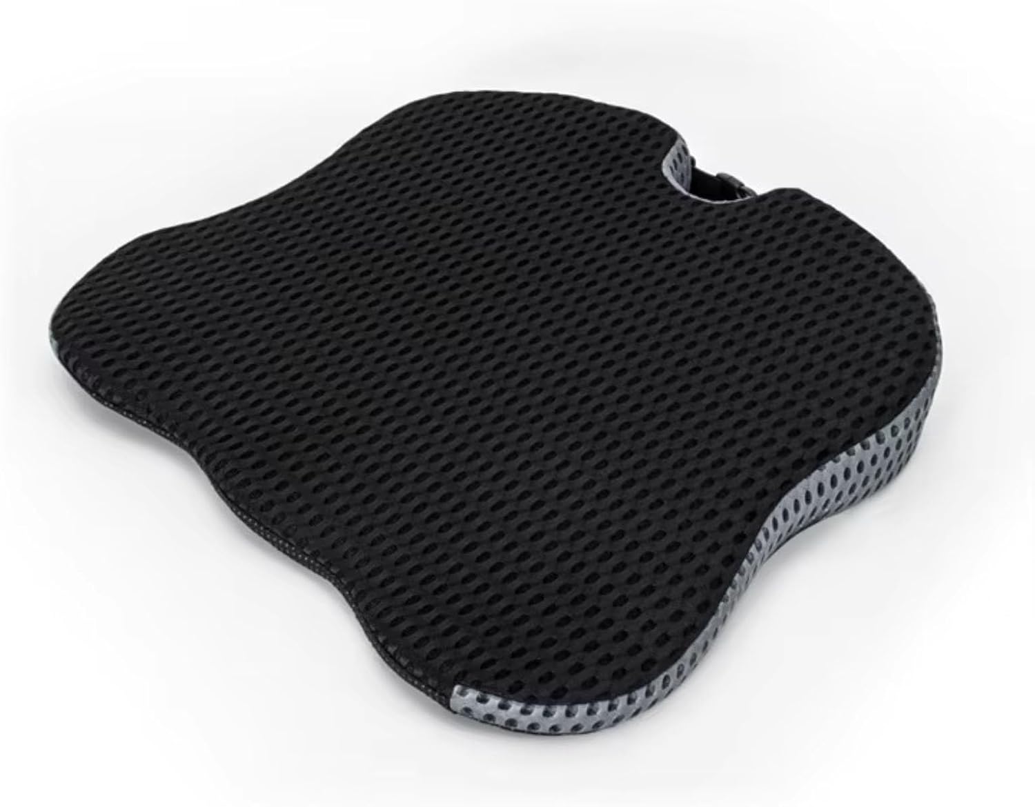 Height Booster Cushion for Tesla Model X(6seats) 2015-2023, Firm Wedge Foam Seat Pad for Better Posture Elevated Sitting Non-Slip,Black product image