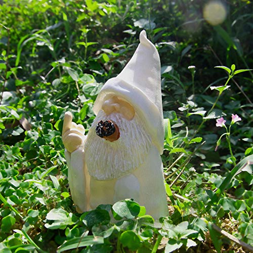 smoking gnome middle finger