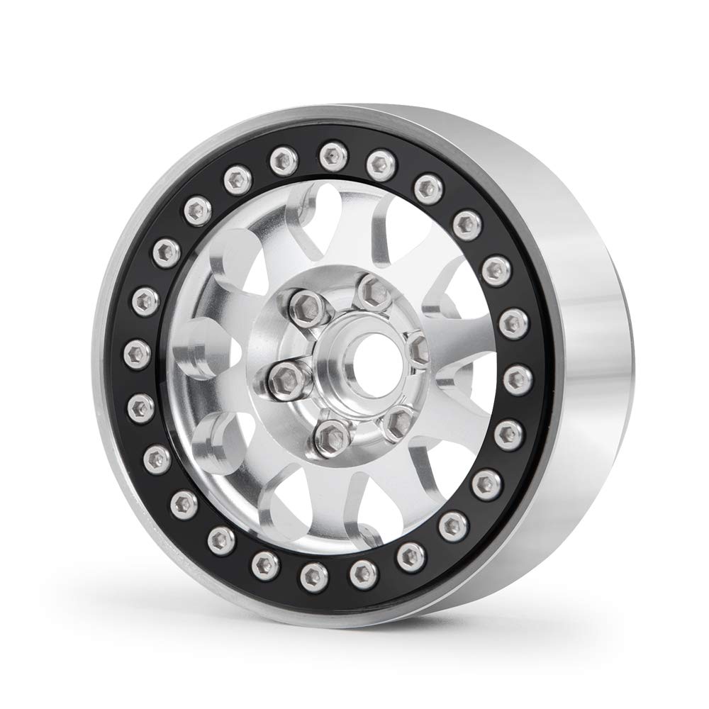 Llanta De Ruedas Beadlock De 1.9 Pulgadas Para 1/10 Rc Crawl | Cuotas Sin Interés