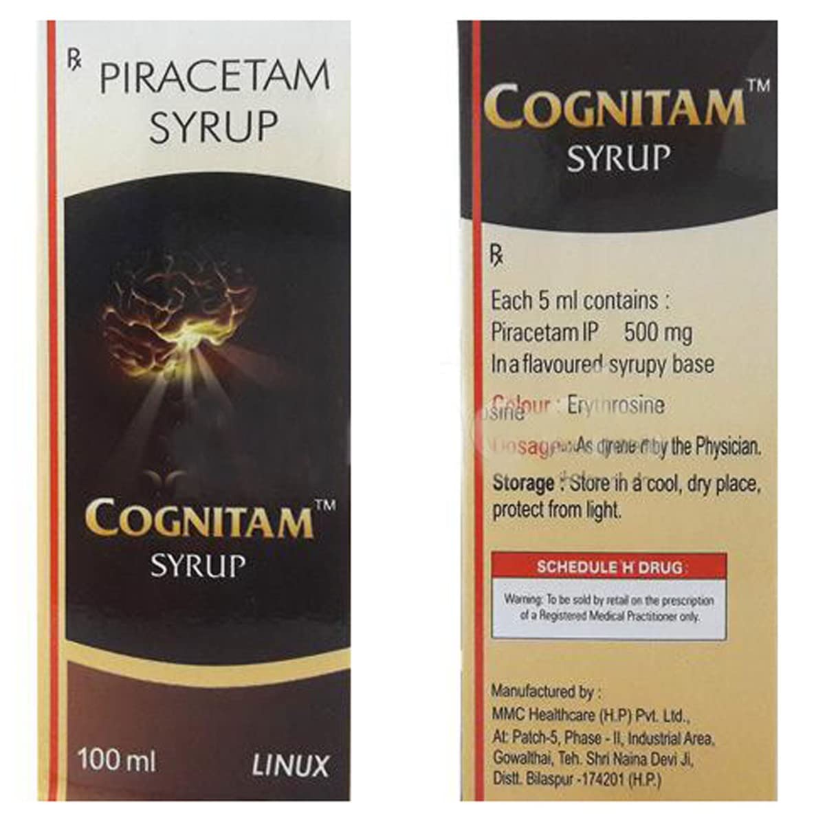 Cognitam - Bottle of 100 ml Syrup