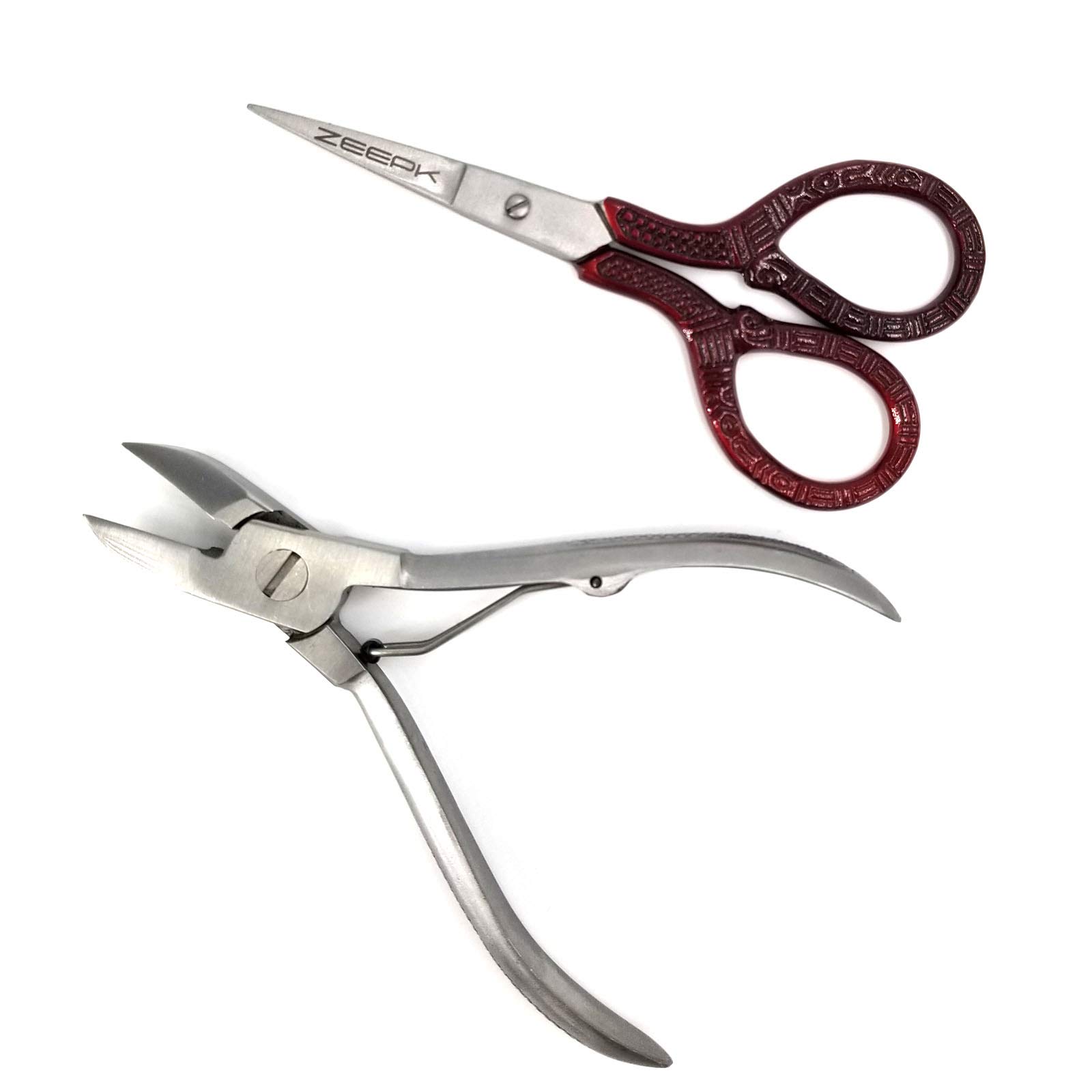 Cuticle Nipper (Stainless Steel) (7mm (Large) Double Spring)