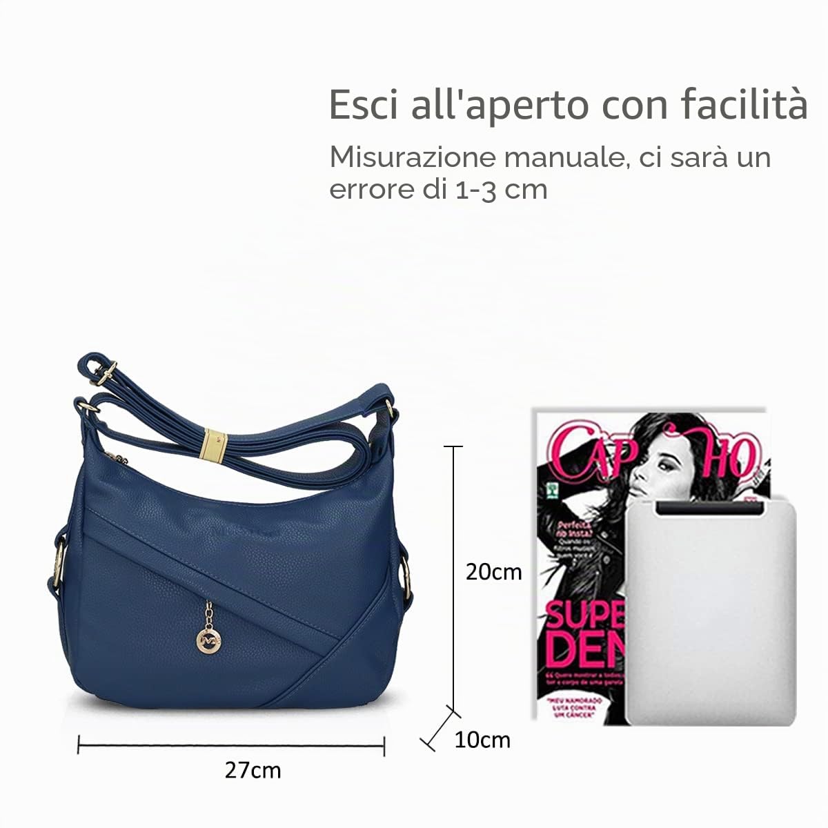NICOLE&DORIS Donne Borse Borsa a tracolla Borsa Messenger Borsa a tracolla PU
