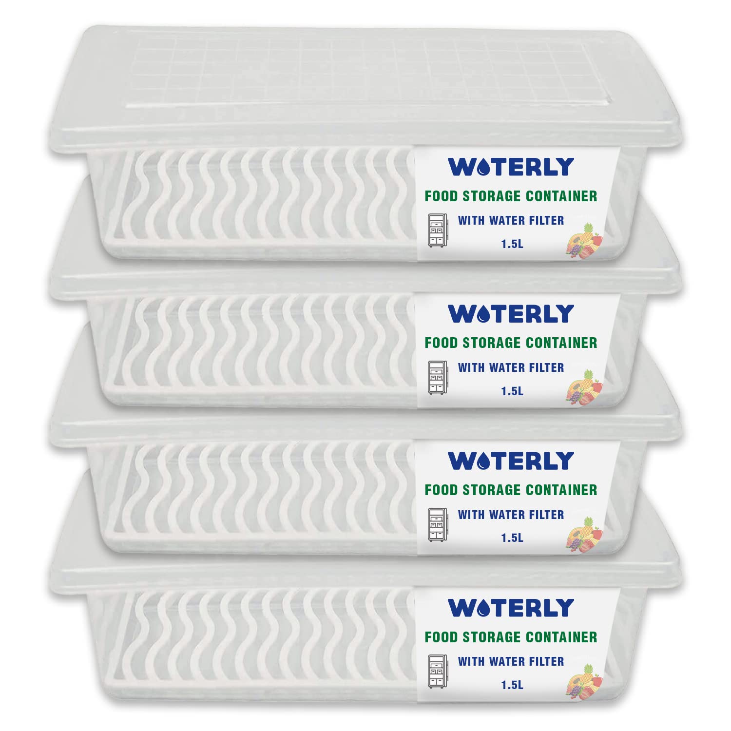 Buy WOTERLY (1 Pcs Fridge Storage Boxes Kitchen Storage Organizer for