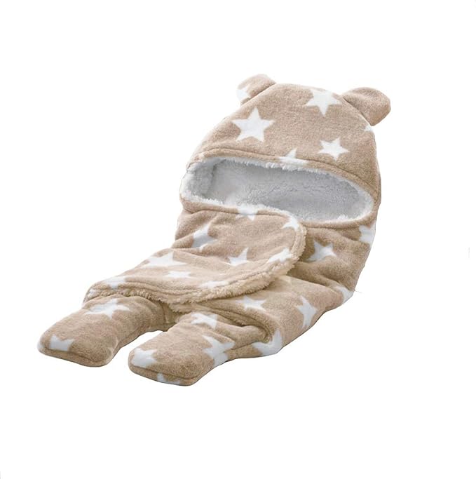 MY NEWBORN Double Layered Multipurpose Baby Blanket Wrapper (Choco-Packer) at Rs. 259