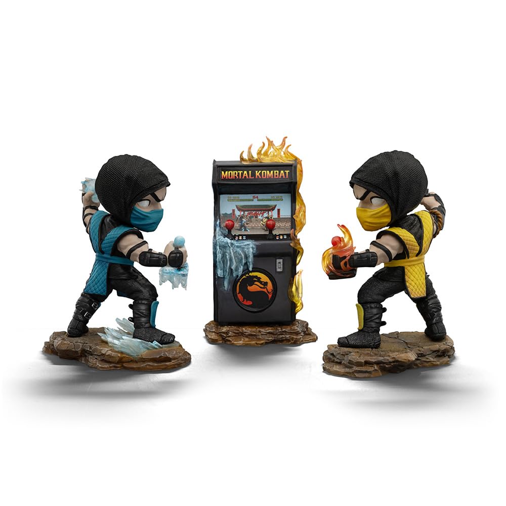 Mortal Kombat: Scorpion vs. Sub-Zero Arcade Minico Previews Exclusive 1:10 Scale Vinyl Figure Set