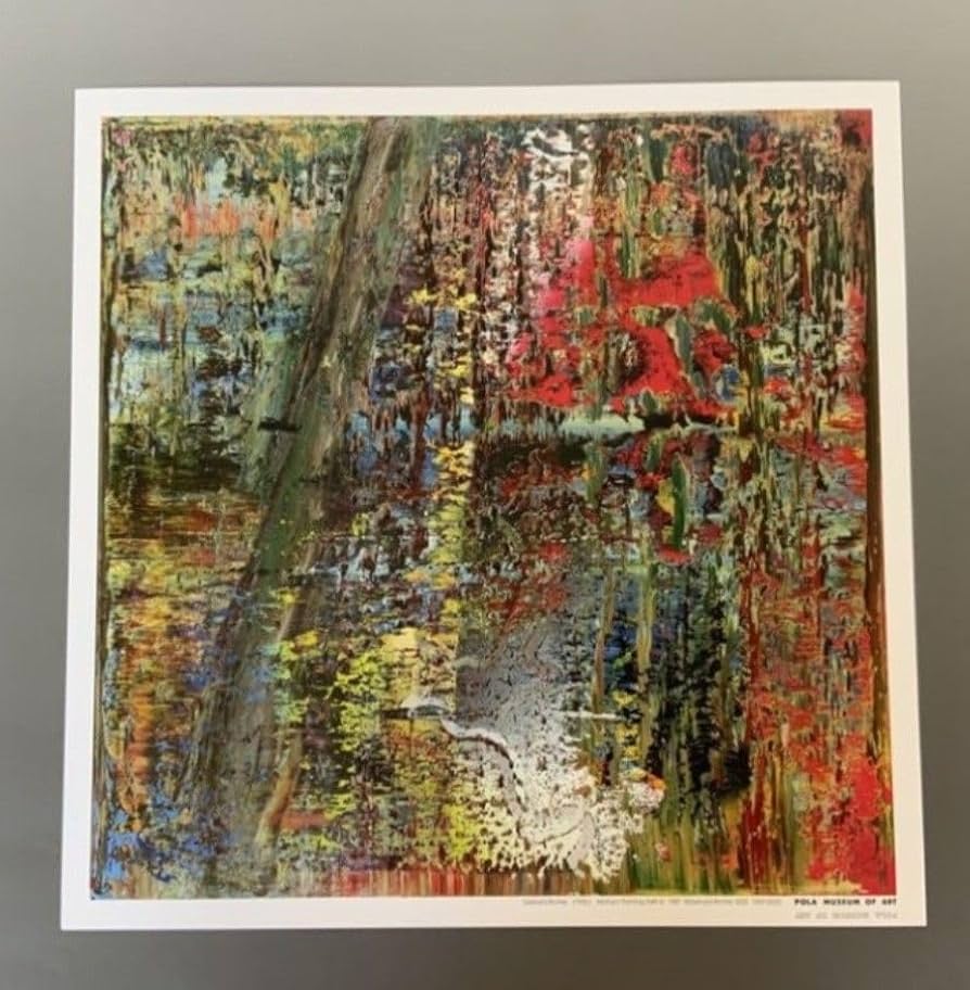 アートポスター ゲルハルト・リヒター ミュージアムポスター Amazon.co.jp: 現代アート ゲルハルト・リヒター ポスター : おもちゃ