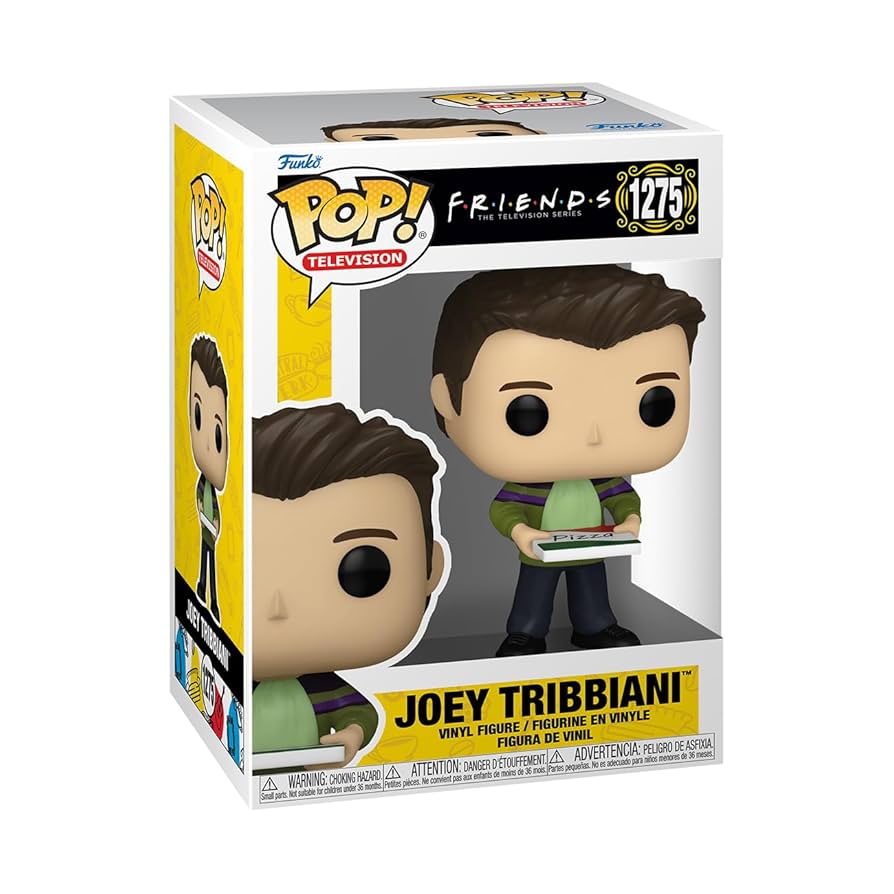 Amazon.com: Funko POP! TV: Friends - Joey Tribbiani with Pizza -  Collectable Vinyl Figure - Gift Idea - Official Merchandise - for Kids &  Adults - TV Fans - Model Figure for