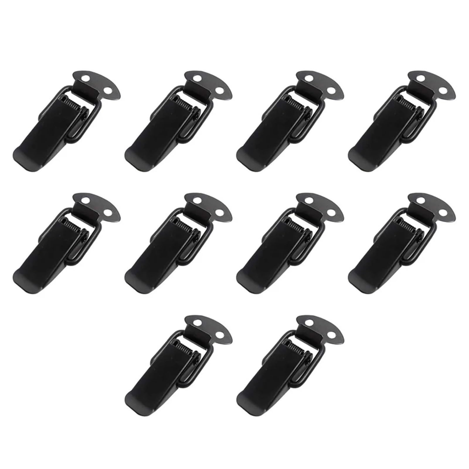 Loquet a bascule a ressort 10pcs fermeture de boitier