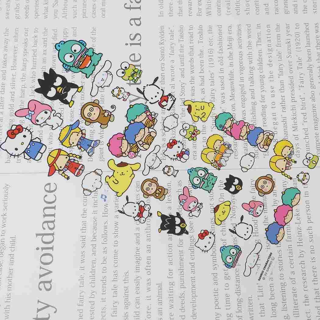 Amazon.co.jp: サンリオキャラクターズ[シールシート]4SIZE STICKER