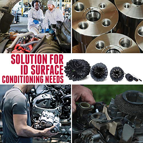 Weiler 34274 CrossFlex Hochleistungs-Bohrbürste 4 Ø 120SC