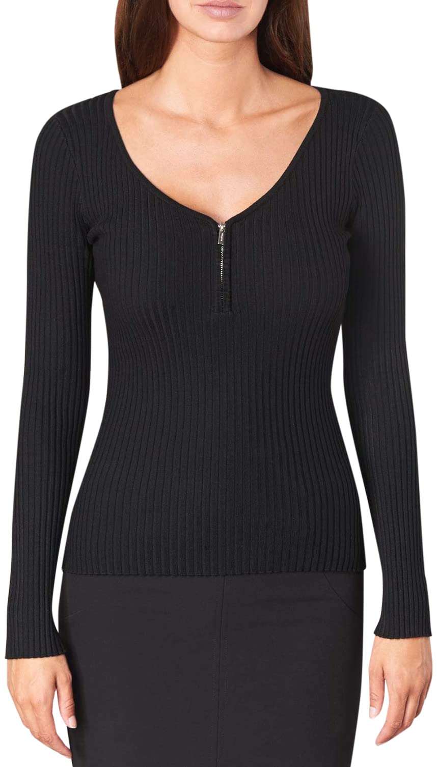 Morgan 182-maliko.m Women's Jumper, Black, UK 10-12