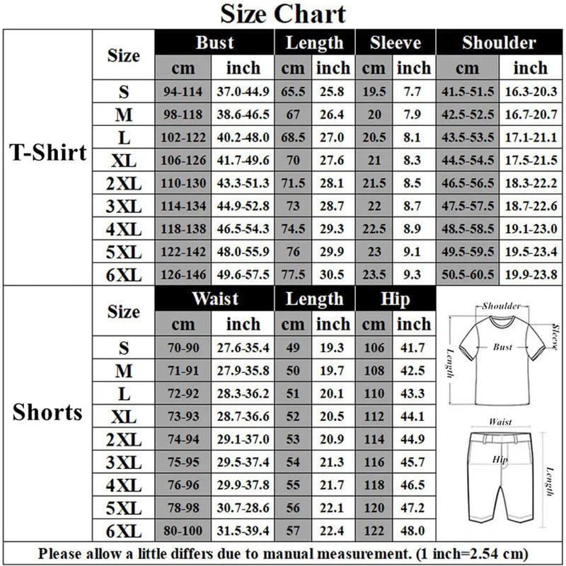Estate 3D Catena d'oro Stampata T-Shirt barocca + Pantaloncini da Spiaggia Stile Tuta Uomo Manica Corta
