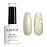 RARJSM Pearl Gel Nail Polish, Glitter Drawing Gelpolish Champagne Shimmer Mermaid Nail Gel Soak Off U V G e l for Salon Home DIY Manicure Use