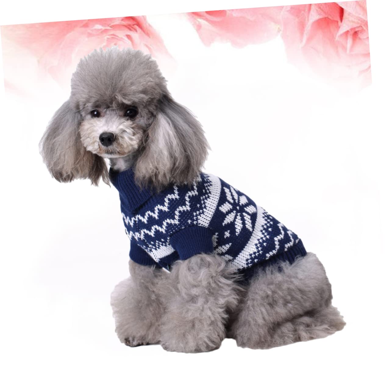 SUPVOX 3 Piezas suéter para Mascotas suéter navideño para Mascotas Sudaderas navideñas para Perros Christmas Sweater navideno suéter de Perro pequeño Ropa de Cachorro de Navidad