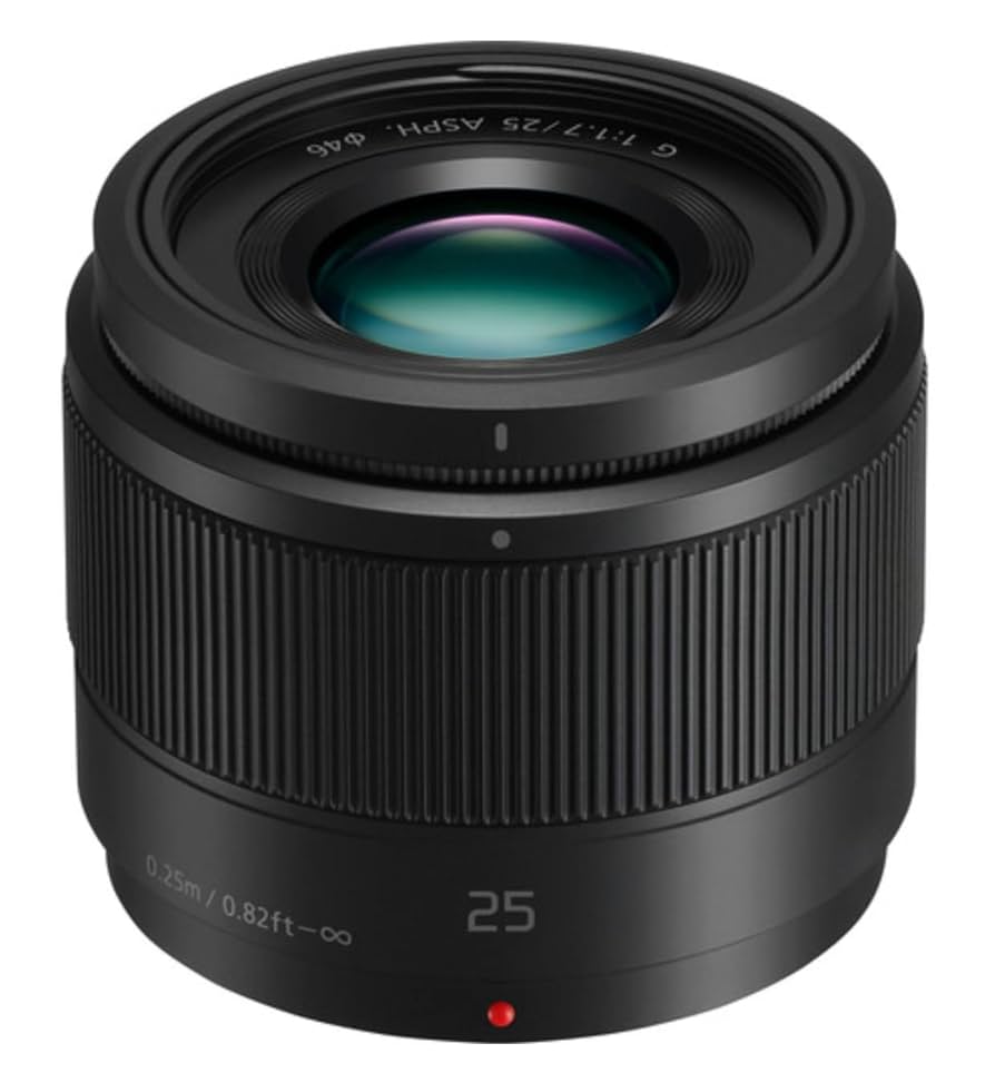 Panasonic LUMIX H-H025 25mm f/1.7 プロテクタ付 Amazon.com : Panasonic Micro Four Thirds 25mm for System F1