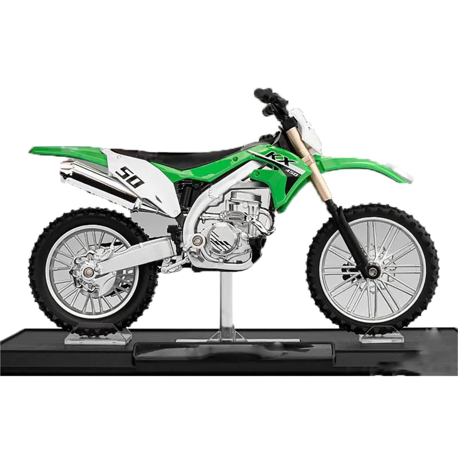 Jouet modèle réduit de moto 1:12 tout-terrain miniature son et lumière